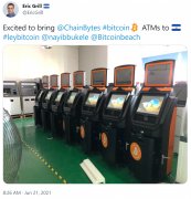 Chabbytes将比特币ATMS带到El Salvador，推出推出厂房_trustwallet钱包靠谱吗
